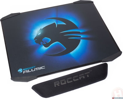 Roccat Medium Gaming Mouse Pad with Wrist Support Blue 330mm Alumic