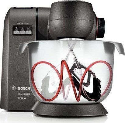 Bosch Κουζινομηχανή 1600W με Ανοξείδωτο Κάδο 5.4lt