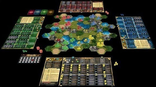 Board Game Clash of Cultures for 2-4 Players 14+ Years Old (EN) Z-Man Games