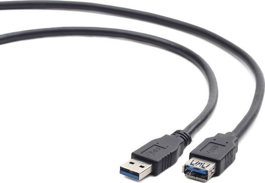Cablexpert 1.8m USB 3.0 Cable A-Male to A-Female Blue (CCP-USB3-AMAF-6)