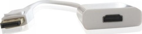 Approx APPC16 Μετατροπέας DisplayPort male σε HDMI female Λευκό 1τμχ