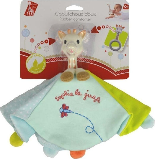 Sophie La Girafe Πανάκι Μωρού Sophie La Girafe Soft Cuddle And Nibble Toy Πολύχρωμο