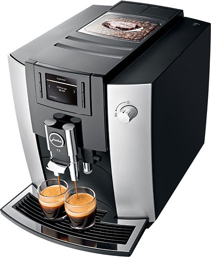 Jura E6 Platinum Automatic Espresso Coffee Machine 1450W Pressure 15bar with Grinding Mill 15058