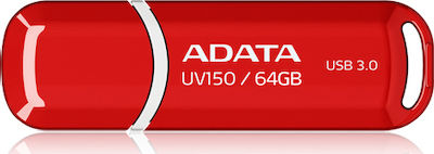 Adata DashDrive UV150 64GB USB 3.0 Stick Μαύρο