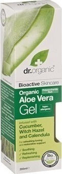 Dr.Organic Aloe Vera Hidratant Gel de Regenerare cu Aloe Vera pentru Piele Uscată 200ml