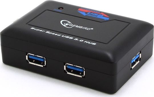 Gembird Hub 4 Porturi USB 3.0 cu Conectare USB-A