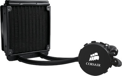 Corsair H55 Υδρόψυξη Επεξεργαστή Μονού Ανεμιστήρα 120mm για Socket 1200/115x