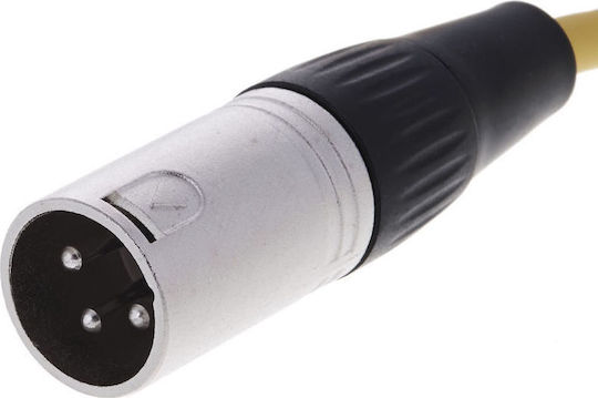 The Sssnake SM6YE Kabel XLR-Stecker - XLR-Buchse Schwarz 6m (SM6YE)