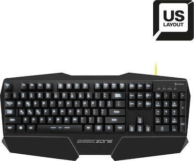 Shark Zone K20 Gaming Keyboard with Switch and Backlit Key