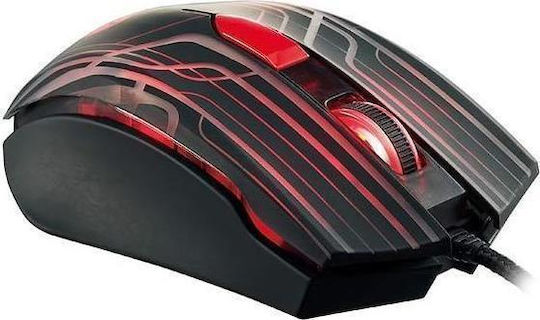Thermaltake eSports Talon RGB Gaming Ποντίκι 3000 DPI Μαύρο