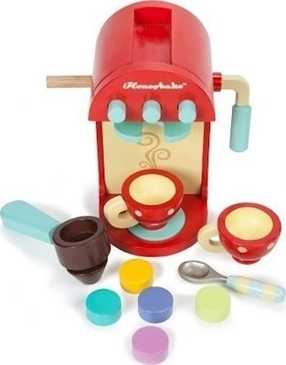 Le Toy Van Kids Household Appliance Cafe Machine made of Wood for 3+ Years Old TV299