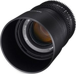 Samyang Crop Camera Lens 50mm T1.3 AS UMC CS Cine Telephoto / Standard for Micro Four Thirds (MFT) Mount Black