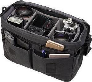 Tenba Cooper 15 Messenger Bag Τσάντα Ώμου Φωτογραφικής Μηχανής Γκρι