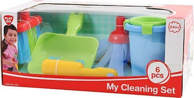 Playgo Cleaning Toy Σετ Καθαρισμού, 6τμχ for 2+ Years Old 6pcs