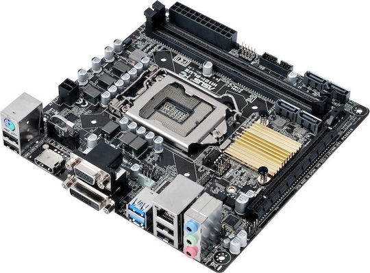 Asus H110I-Plus Motherboard Mini ITX με Intel 1151 Socket 90MB0PX0-M0EAY0