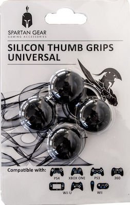 Spartan Gear Thumbstick Grip Cap Ръкохватки за палци за XBOX 360 - XBOX 360 / Уии / Wii U / PS3 / PS4 / XBOX Един в цвят