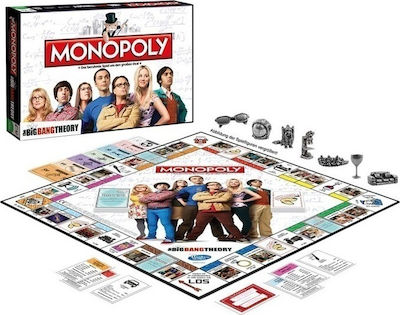 Winning Moves Board Game Monopoly: The Big Bang Theory for 2-6 Players 8+ Years Old (EN)