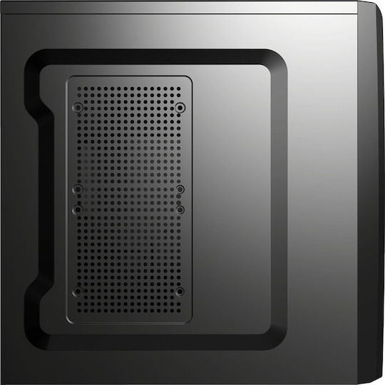 Aerocool CS-1101 Midi Tower Κουτί Υπολογιστή Μαύρο