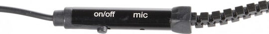 Omega Freestyle Zip In-ear Handsfree with 3.5mm Connector Black