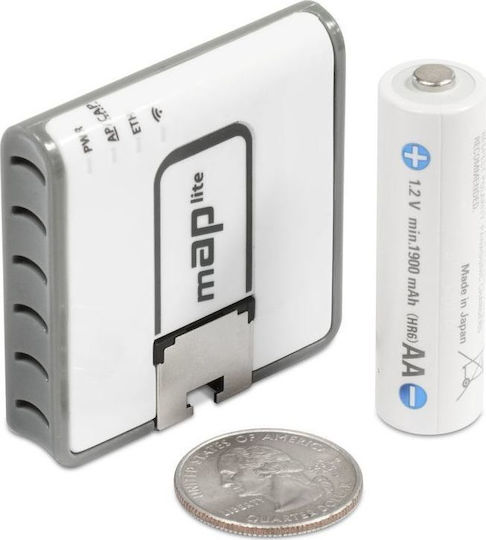 MikroTik mAP lite Access Point Wi‑Fi 4 Single Band (2.4GHz)