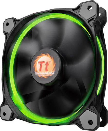 Thermaltake Riing 14 Case Fan 140mm (1400rpm / 51.15cfm) με RGB Φωτισμό και Σύνδεση 4-Pin PWM 3τμχ
