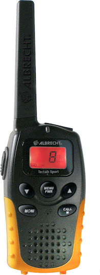 Albrecht Tectalk Sport Wireless Transceiver PMR with Monochrome Screen Set of 2pcs
