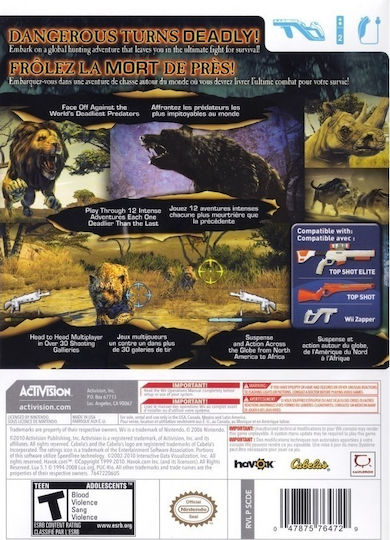 Cabela's Dangerous Hunts 2011 Wii