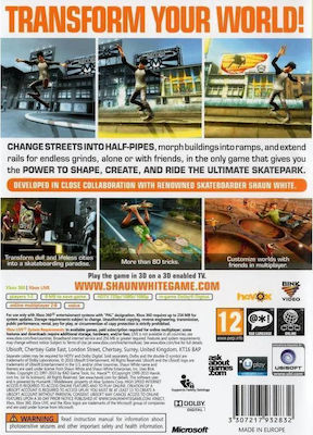 Shaun White Skateboarding Xbox 360 Spiel