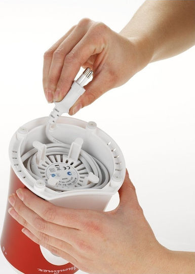Moulinex Μπλέντερ με Πλαστική Κανάτα 800 ml 350W Κόκκινο LM125