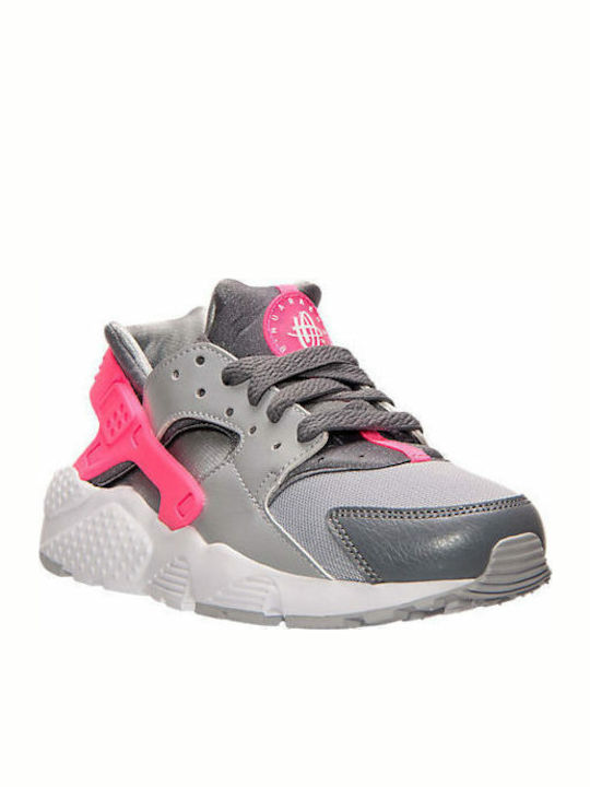 Huarache Run GS Kids Sneakers Gray