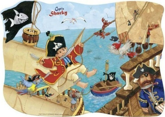 Детски Пъзел Mini Puzzle: Captain Sharky за 4+ години+ Години 30бр Die Spiegelburg