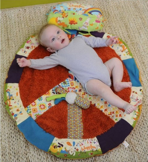 Ebulobo Peace & Love Happy Farm Playmat Γυμναστήριο Δραστηριοτήτων για Νεογέννητα