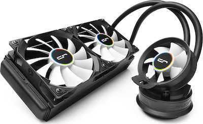 Cryorig A40 Ultimate Wasserkühlungssystem für Prozessoren Doppelter Ventilator 120mm für Socket / / / /1/2/0/0/ /1/1/5/x/ Schwarz