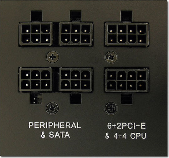 LC-Power LC6460GP4 rev. 2.4 460W Μαύρο Τροφοδοτικό Υπολογιστή Semi Modular 80 Plus Gold