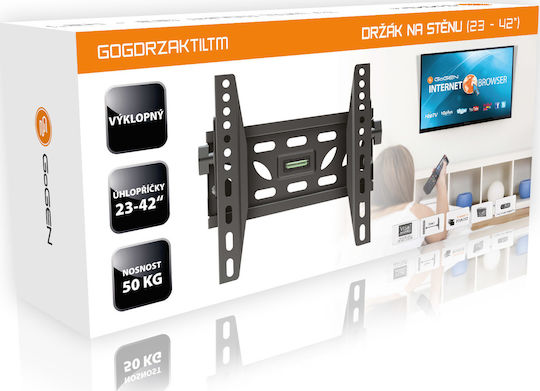 GoGEN GOGDRZAKTILTM GOGDRZAKTILTM Suport TV de perete până la 42" și 50kg