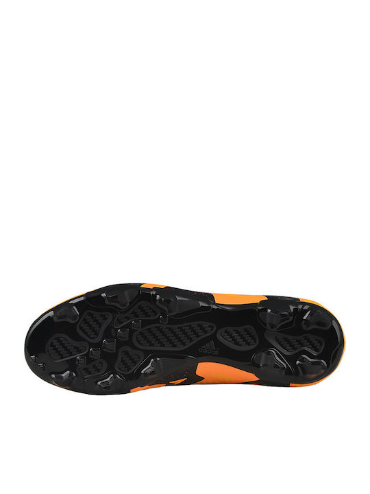 X 15.3 FG-AG J Kids Molded Soccer Shoes Orange