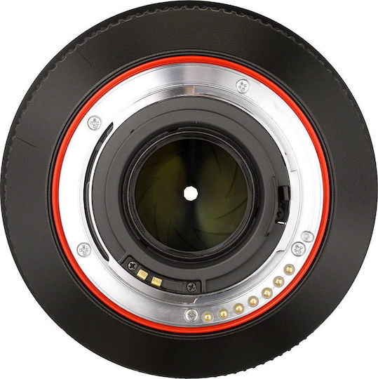 Pentax Crop Obiectiv Foto FA 15-30mm f/2.8 ED SDM WR Zoom ultra-larg pentru Montura Pentax K Black