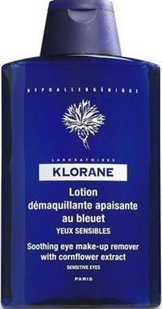 Klorane Lotion Florale Demaquillante au Bleuet Apaisante Liquid Makeup Remover Eyes 100ml