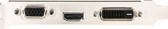MSI GeForce GT 710 2GB GDDR3 Κάρτα Γραφικών