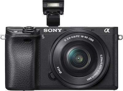 Sony Mirrorless Φωτογραφική Μηχανή α6300 Crop Frame Black