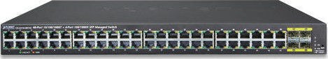 Planet GS-4210-48T4S Managed L2 Switch with 48 Gigabit (1Gbps) Ethernet Ports and 4 SFP Ports