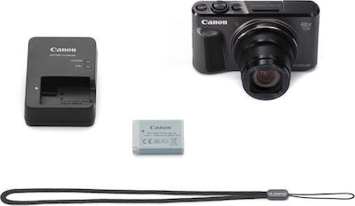 Canon PowerShot SX720 HS Компактен Фотоапарат 20.3МР Оптично Увеличение 40x Черен Черна