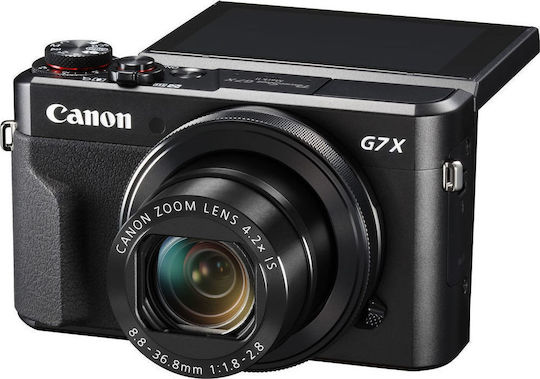 Canon PowerShot G7 X Mark II Compact Camera 20.9MP Full HD (1080p) Optical Zoom 4.2x Black