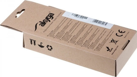 Akyga Φορτιστής Laptop 65W 19.5V 3.34A για Dell χωρίς Καλώδιο Τροφοδοσίας