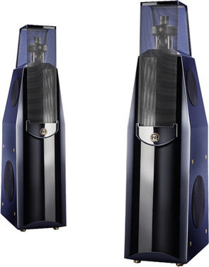 MBL Radialstrahler mbl 116 F Paar Hi-Fi Lautsprecher Boden 4 Anzahl von Fahrern Schwarz / Gold / Weiß