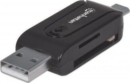 Manhattan imPORT Cititor Carduri USB 2.0 pentru SD/microSD