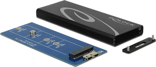 DeLock Θήκη για Σκληρό Δίσκο M.2 SATA III με σύνδεση USB3.1