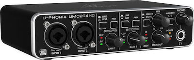 Behringer U-Phoria USB to PC External Audio Interface