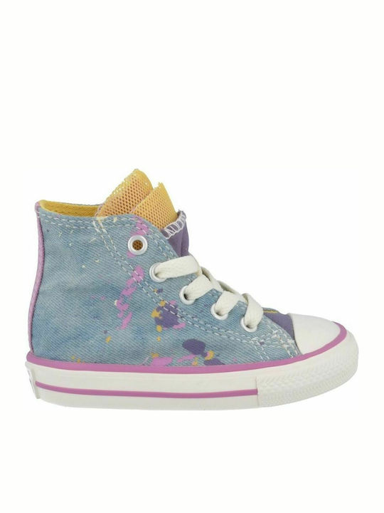 Converse Детски маратонки Висока Hi Moody Purple/Cactus Blossom Син