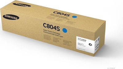 Samsung CLT-C804S Toner Laser Εκτυπωτή Κυανό 15000 Σελίδων (SS546A)